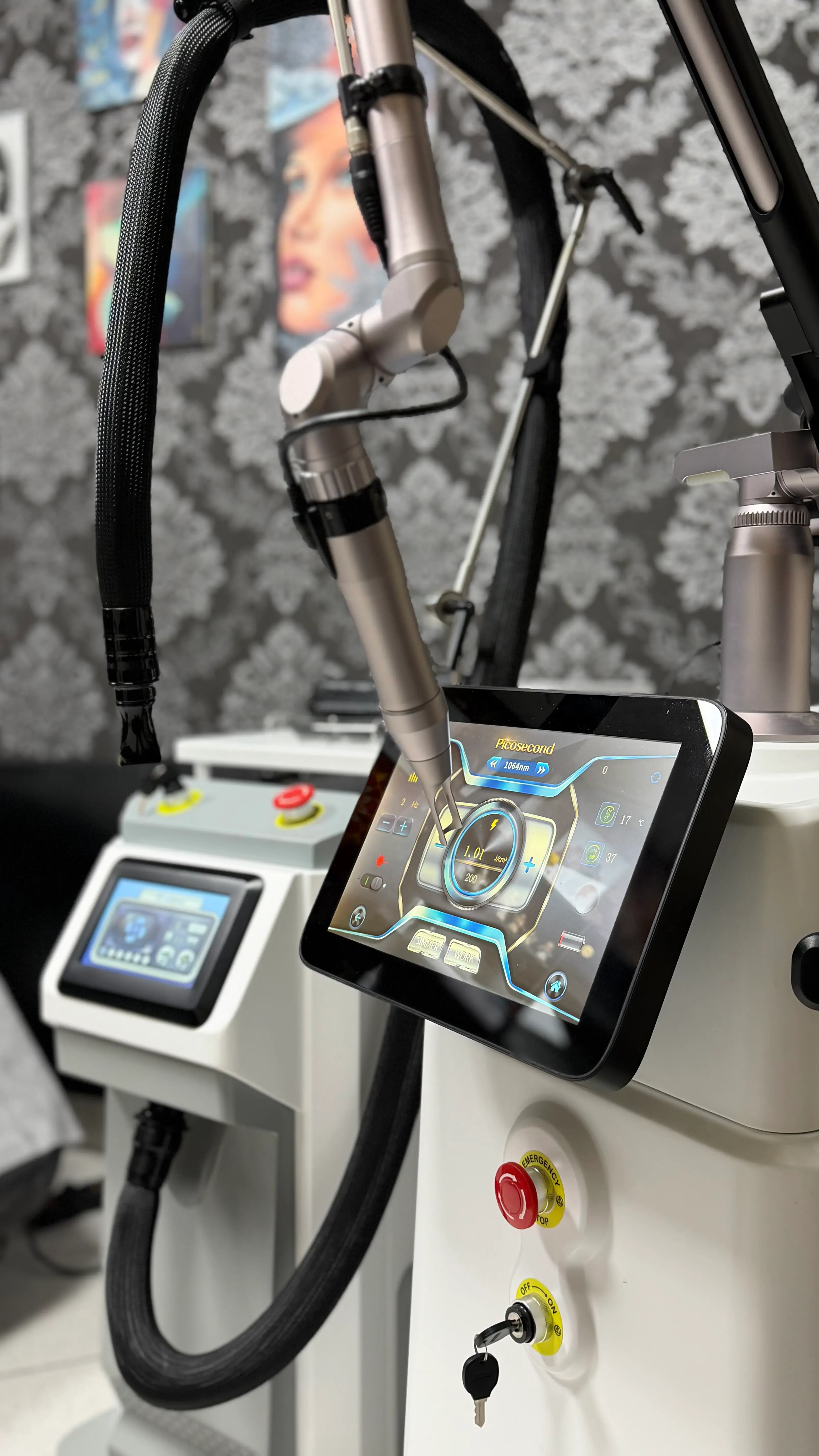Pico laser naprava za odstranjevanje tattoojev